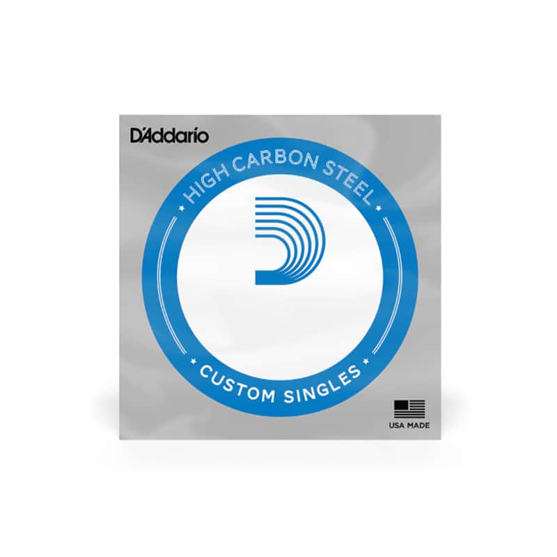 D'Addario PL008 Plain Steel Guitar Single String, .008 image 1