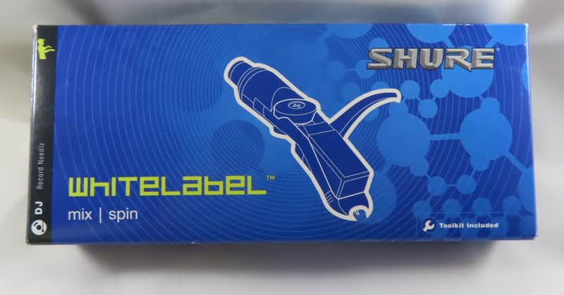NEW - Shure Whitelabel DJ MIx & Spin Turntable Cartridge With Stylus image 1