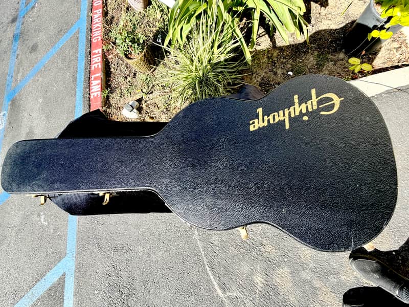 Epiphone  Epiphone Edges-Style Hardshell Case - Black Tolex image 1