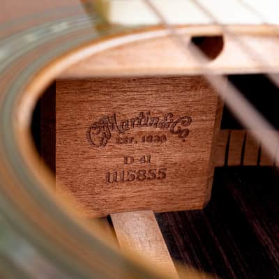 2005 Martin D-41 Dreadnought Acoustic Guitar Near-Mint w/ Case & Tags image 6