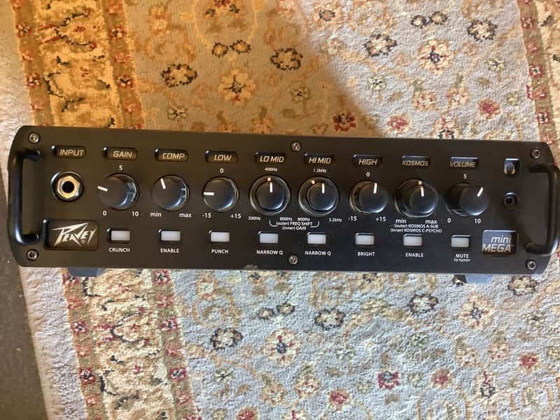 Peavey MiniMEGA 1000-Watt Mini Bass Amp Head image 1