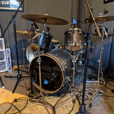 Kirsch Drums Custom 5-Piece Kit w/ Hardware, Zildjian Cymbals, and Soft Cases image 1