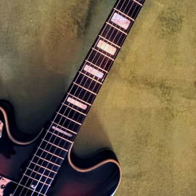 SOLO Gemini 60s Italian hollow body Crafted by Bartolini Cingolani image 4