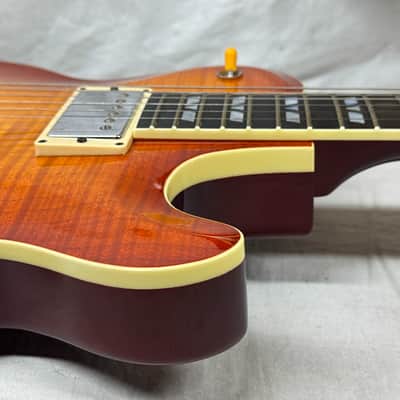 Hamer USA Custom Order Monaco Super Pro Guitar with COA + Case 2005 - '59 Burst / Ebony fingerboard image 16