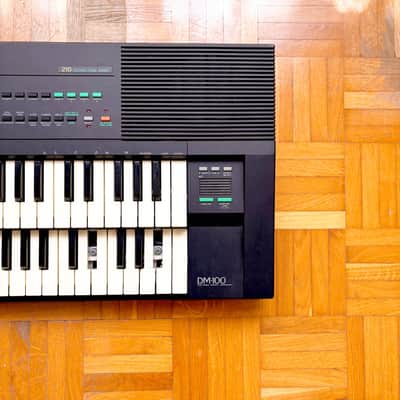 Casio DM-100 (Japan, 1987) Super Rare & Vintage Double-Decker Sampling Keyboard LoFi 8-bit Sampler! With original box and packaging! Read the full ad! image 6