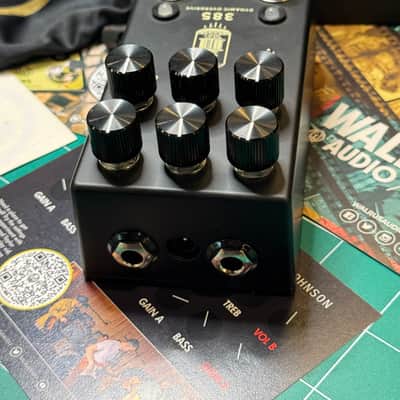 Walrus Audio 385 Overdrive MKII 2023 - Present - Black image 4