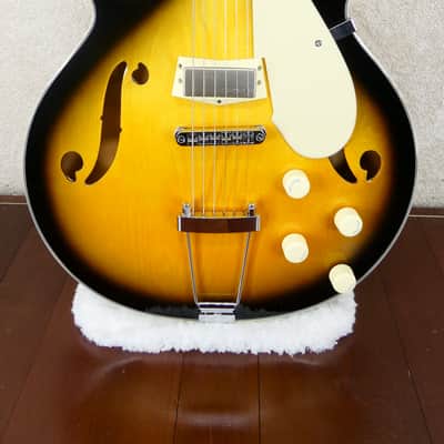 Silvertone 1446 1960s - Tobaccoburst #M25111195 NEW With Trapeze Tailpiece image 2