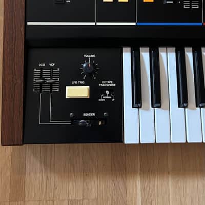 Roland Juno-6 61-Key Polyphonic Synthesizer 1982 - 1984 - Black image 3