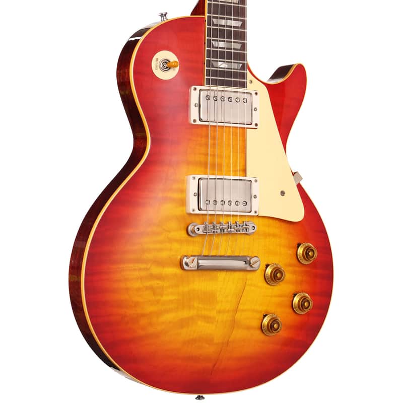 Gibson Custom Shop 1959 Les Paul Standard Reissue VOS Washed Cherry Sunburst image 1