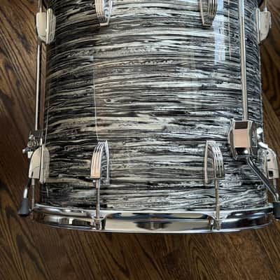 Ludwig Oyster Black Pearl 16x16" Floor Tom 1963-4 image 5