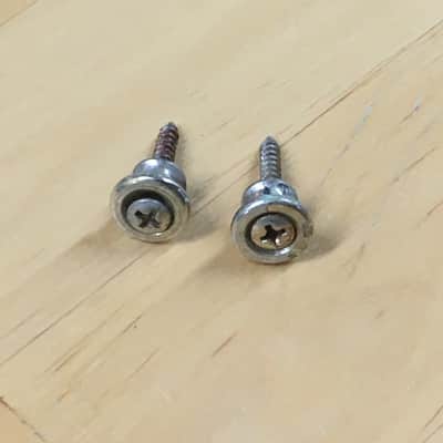 2 Gibson Spec Strap Buttons Aged Relic Nickel USA Electric Custom Guitar Japan image 4