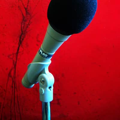 Vintage 1980's Electro-Voice PL80 Handheld Supercardioid Dynamic Microphone Low Z w accessories PL80C image 5