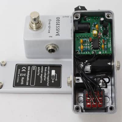 Mini Obsessive Overdrive Effect Pedal with True Bypass Switch (Price includes the import duty for US buyer) image 7