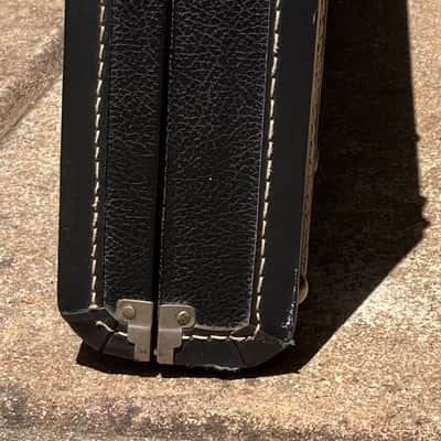 Fender Strat/Tele Case mid-80s - Black Tolex image 6