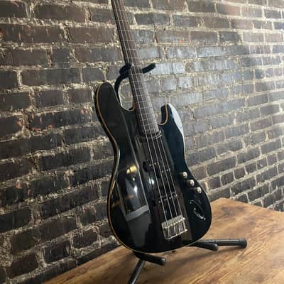 2004 Fender AJB Aerodyne Jazz Bass - Black (USED) image 5