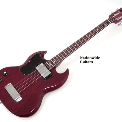 1972 Gibson EB-0 Bass Ultra Rare Left Handed - Cherry Finish - Slot Headstock Lefty Bass image 18