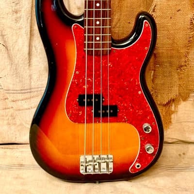 Fender MIJ '62 Reissue Precision Bass 1990 - Sunburst image 2