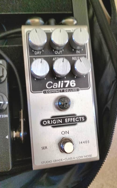Origin Effects Cali76 Compact Deluxe Compressor 2010s - Silver image 1