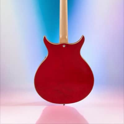 Washburn SH35TR Wing Series Semi Hollow Electric Guitar w/Gigbag, Trans Red image 3