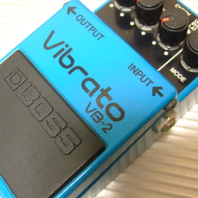 The First Year 1982 Boss VB-2 Vibrato / MIJ Made in Japan (Black Label) image 3