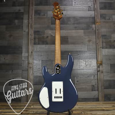 Mint Ernie Ball Music Man Cory Wong StingRay II - Charcoal Blue with Mono Case image 6