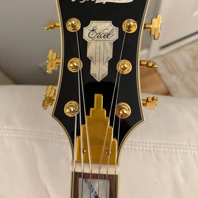 D'Angelico Excel EXL-1 Hollow Body Archtop 2010s - Black image 3