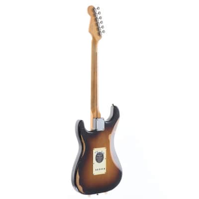 Fender Mexico Road Worn '50s Stratocaster 2-Color Sunburst [MZ8185876] (08/20) image 15