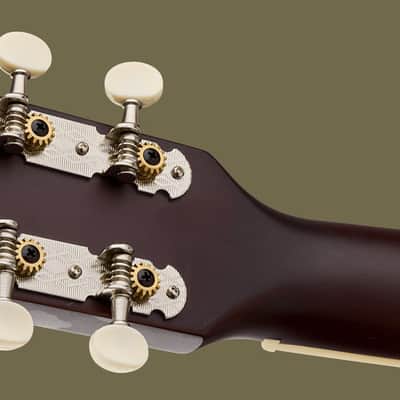 Gretsch Jim Dandy Concert - Walnut Fingerboard, Black Pickguard, Deep Cherry Burst image 5