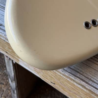 2015 Fender American Standard Jazz Bass V - Olympic White image 14