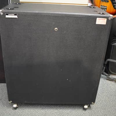 Acoustic 4x10 speaker cabinet Black Tolex image 3