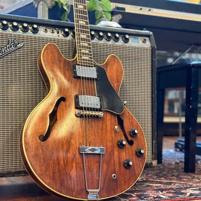 1970 Gibson ES-335 TDW w/ Lifton Case - Orange Label image 12