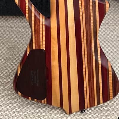 One-of-a-Kind Custom 6 String Iceman Bass by Renowned Luthier Ray Simonetti - New Case Included image 6