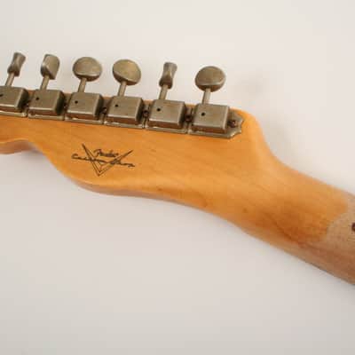 Fender Custom Shop 1959 Telecaster Journeyman Relic 1-Piece Rift Sawn Maple Neck Fingerboard Aged White Blonde image 7
