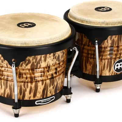 Meinl Percussion Marathon Designer Series Bongos - Leopard Burl image 1