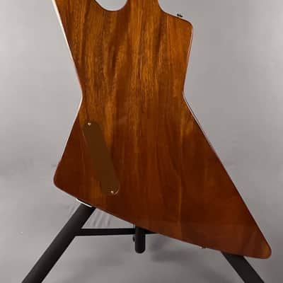 Immagine 2014 Gibson Custom Shop 1958 "Benchmark" Explorer Reissue – Natural Mahogany ~ Mint! - 19