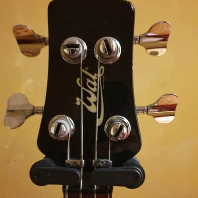 Wal MK-1 Mark 1 - 4 string 1984 Gloss Black image 5
