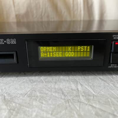 CASIO VZ-8M PROFESSIONAL DIGITAL SYNTHESIZER RACK MOUNT New internal battery!! image 5