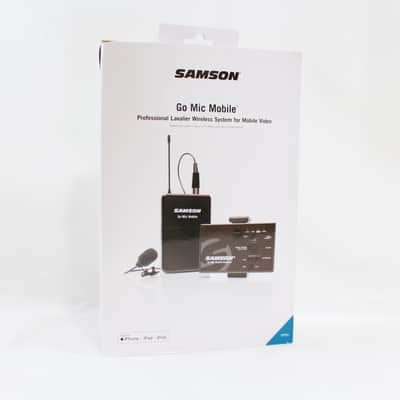 Samson Go Mic Mobile Professional Lavalier Wireless System w/ Go Mic Mobile Beltpack Transmitter/Lavalier Microphone image 2