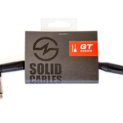 Solid Cables GT Series Patch Cable 3" Nera Black image 1