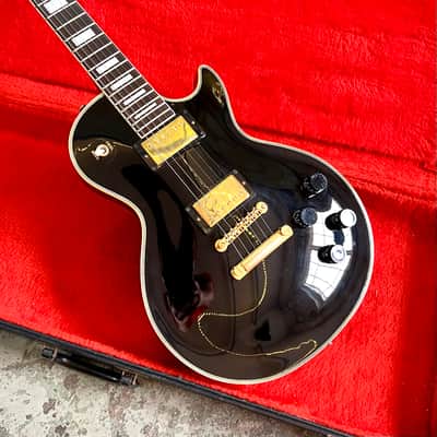 Orville by Gibson Les Paul Custom 1990’s - Black beauty original vintage MIJ Japan image 2