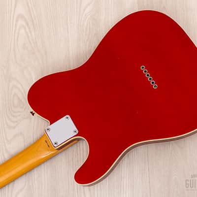 1990 Fender Telecaster Custom '62 Vintage Reissue TL62B-650 Candy Apple Red Near-Mint, Japan MIJ Fujigen image 15
