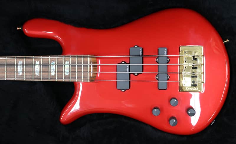 *RARE* Spector NS-2XL (Lefty), Red Gloss w/ Pao Ferro Board and EMG P/J Pickups *NOT Pre-owned image 1