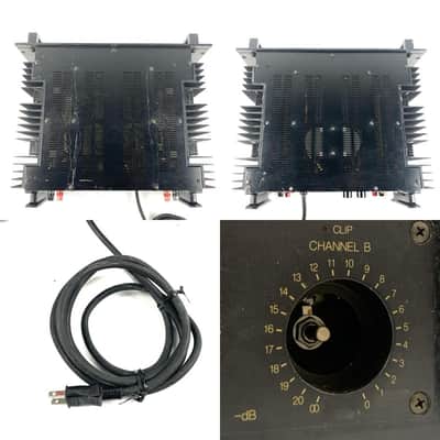 Yamaha PC2002 Professional Series Power Amplifier 1980s - Black - TGHM image 10