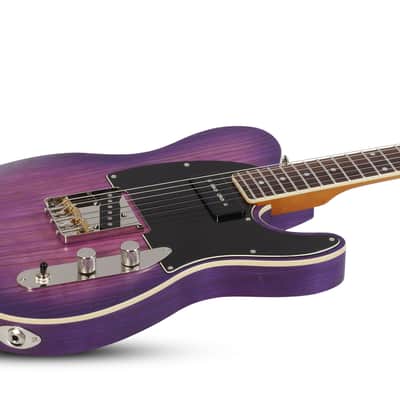 Schecter PT Special Purple Burst Pearl image 4