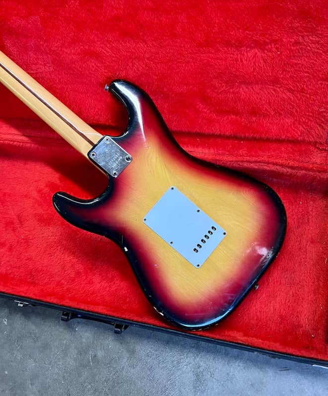 Greco Sparkle Sounds Strat 1977 Sunburst original vintage MIJ