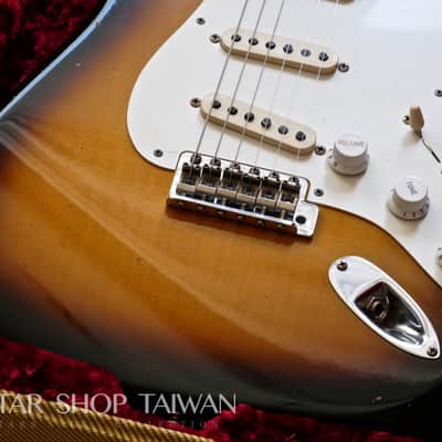 2018 Fender Custom Shop 1957 Stratocaster Journeyman Relic-Sunburst. image 4