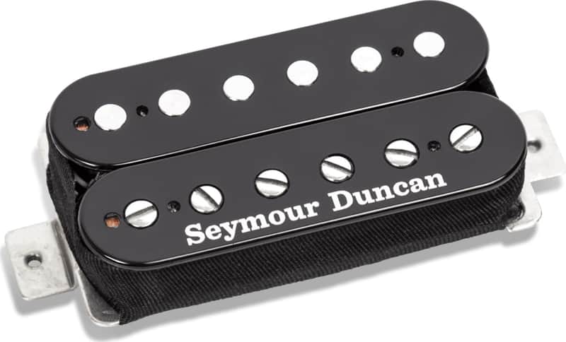 Seymour Duncan SH-11 Custom Custom Humbucker Bridge Pickup, Black image 1