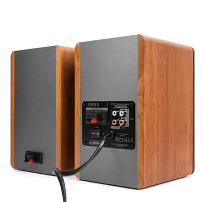 Edifier R1280T Powered Bookshelf Speakers - 2.0 Active Near Field Monitors - Studio Monitor Speaker image 2