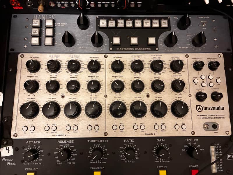 Manley Backbone Mastering Insert Switcher, with ElCO Cables image 1