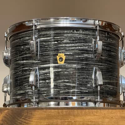 1967 Ludwig 13" Oyster Black Pearl 9x13" Rack Tom image 13